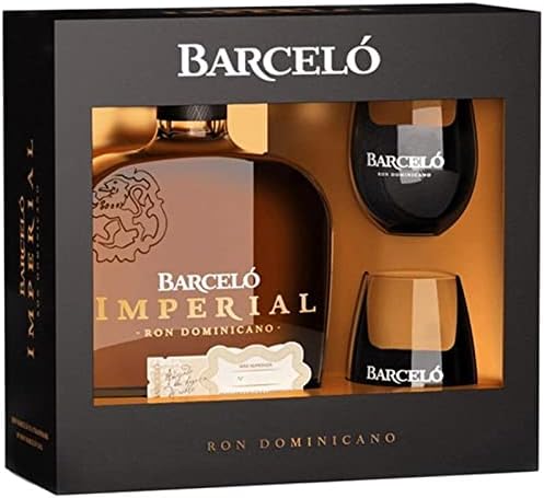 Barceló Imperial astuccio con due bicchieri 38% Vol CL 70