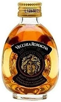 VECCHIA ROMAGNA BRANDY MIGNON MINIATURE 3 CL 20 BOTTIGLIETTE