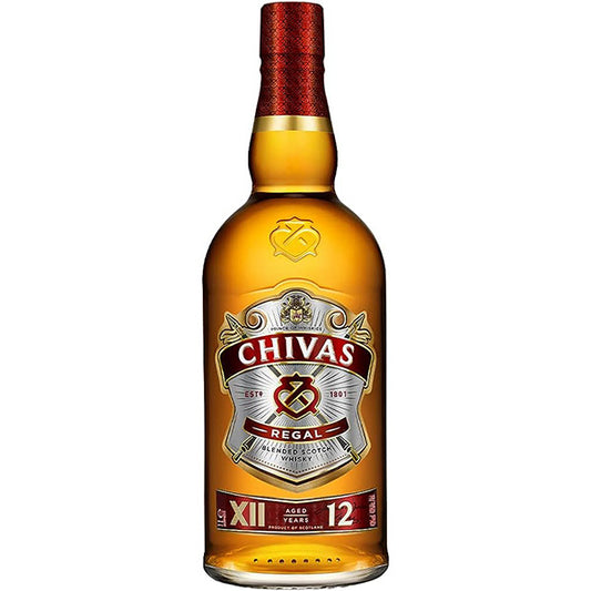 Chivas Regal Blended Scotch Whiskey 12 Years 70cl (Boxed) 