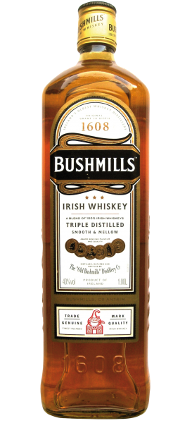 Bushmills Original Irish Whiskey Triple Distilled 70cl 