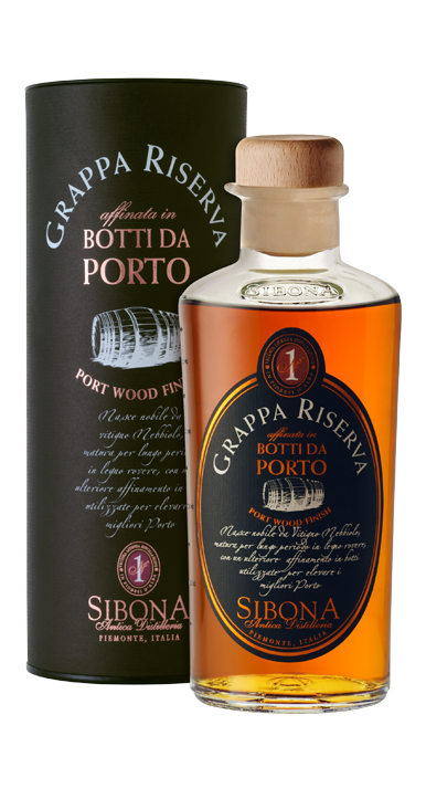 Grappa Sibona Affinata in botti da Porto cl50