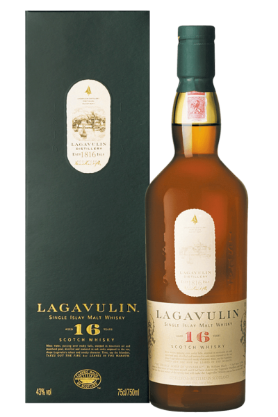 Lagavulin 16 Years Islay Single Malt Scotch Whiskey 70cl (Boxed)