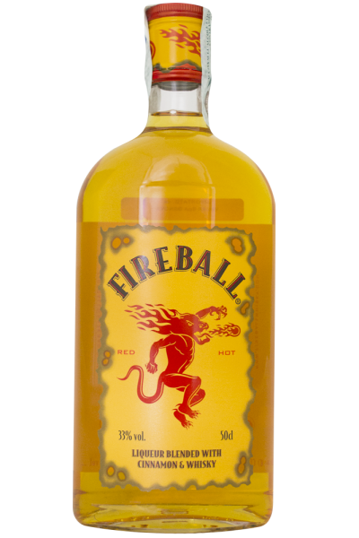 Fireball Liqueur Blended With Cinnamon And Whiskey 1LT