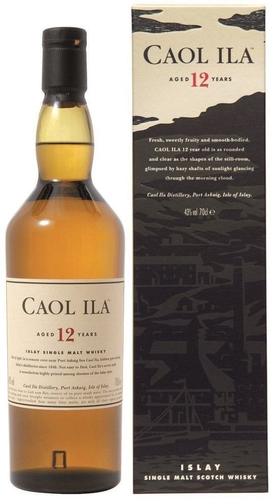 Caol Ila 12 Years Old Islay Single Malt Scotch Whisky 70cl (Astucciato)